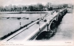 Putney Bridge,river view